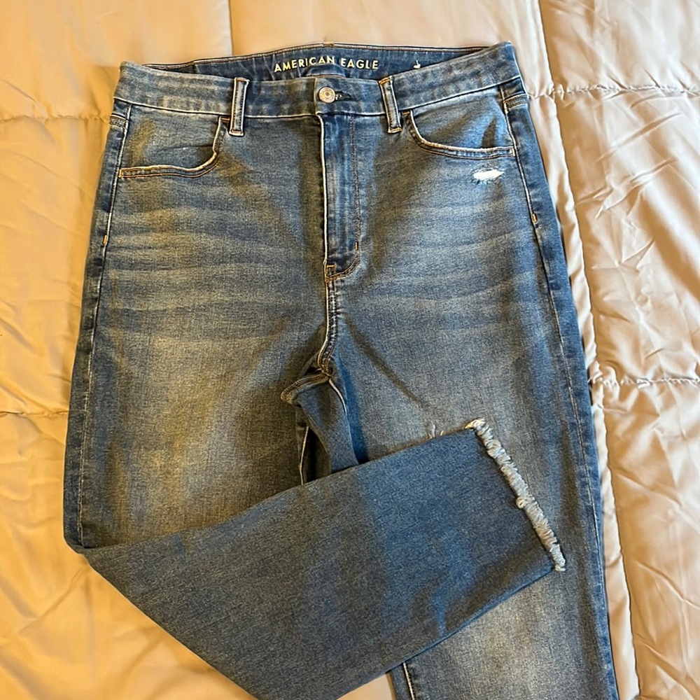 American Eagle Curvy Super Hi-Rise Jegging Crop